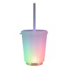 FlashingBlinkyLights Color Changing LED Light Up Short Tumbler Cup with