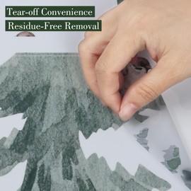 Woodland Nursery Wall Decor - Noahs Ark Wall Decal, Forest Wall Decal Stickers for Kids Room Baby Nursery-School Bedroom Decorations (Woodland)