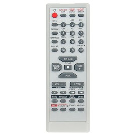 EUR7711150 Replace Remote Control Compatible with Panasonic Mini HES W/CD Player Stereo System SC-PM19 SA-PM193P SC-PM193 SC-PM19K SA-PM193 SC-PM18 SA-PM19 SB-PM19 SB-PM193