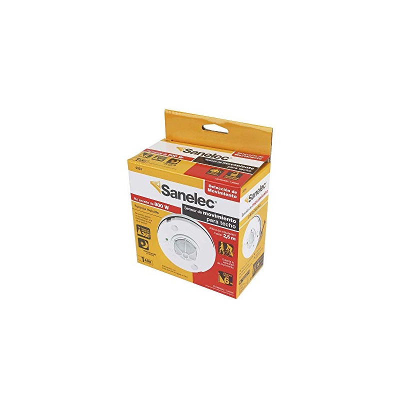 Sanelec 54 Sensor de Movimiento para Techo
