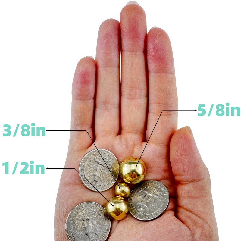 ZXTDBMBB H62 Precision Brass Balls Solid Brass Balls Diameter Excellent