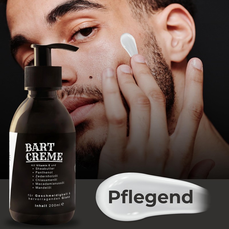Beard Care Gift Box Beard Care with Beard Shampoo 200