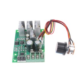 NOYITO PWM Motor Speed Controller 20A DC 6V-60V 12V 24V 36V 48V 60V 30A Max Digital Display Brush DC Motor Controller
