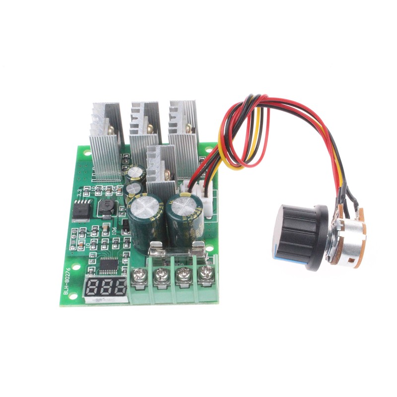 NOYITO PWM Motor Speed Controller 20A DC 6V-60V 12V 24V