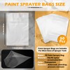 WrosKay 50Pcs Paint Sprayer Cup Liners,7.8‘’ X 11.8‘’ Paint Sprayer