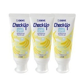 Lion Check-Up Gel Banana Quasi Drug 210g (x3)