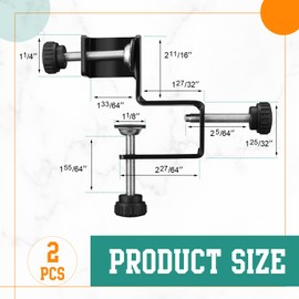 Zonon 2 Pcs Cabinet Drawer Front Installation Clamps - Right, Left Drawers, Cabinet Hardware Jig Tools - Steel Woodworking Clamps for Easy and Fast Drawer Front Panel Installation