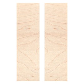 4 Pcs Curly Maple Knife Scales Knife Handle 3/8" x 1.5" x 5"