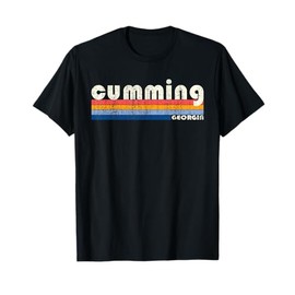 Vintage 70s 80s Style Cumming GA T-Shirt T-Shirt