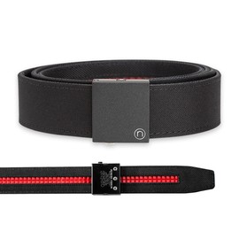 Nexbelt Supreme EDC Ratchet Belt 1.5” – Black Tactical Belt for Appendix Carry – Quick-Release Buckle, Nylon Strap, Concealed Carry, Work, Everyday Wear – Fits up to 50” Waist