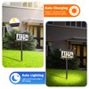 Brightever Solar Address Signs, House Number for Outside Waterproof, 3-Color