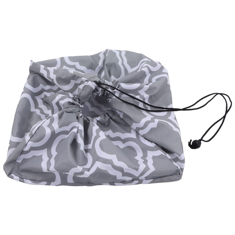 Projector Waterproof Dustproof Ceiling Mount Drawstring Protective Case Grey Flower