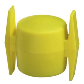 Gah-Alberts 654276 Cross Head for Clothes Line Poles Plastic for Tubes with 44 mm Diameter Yellow