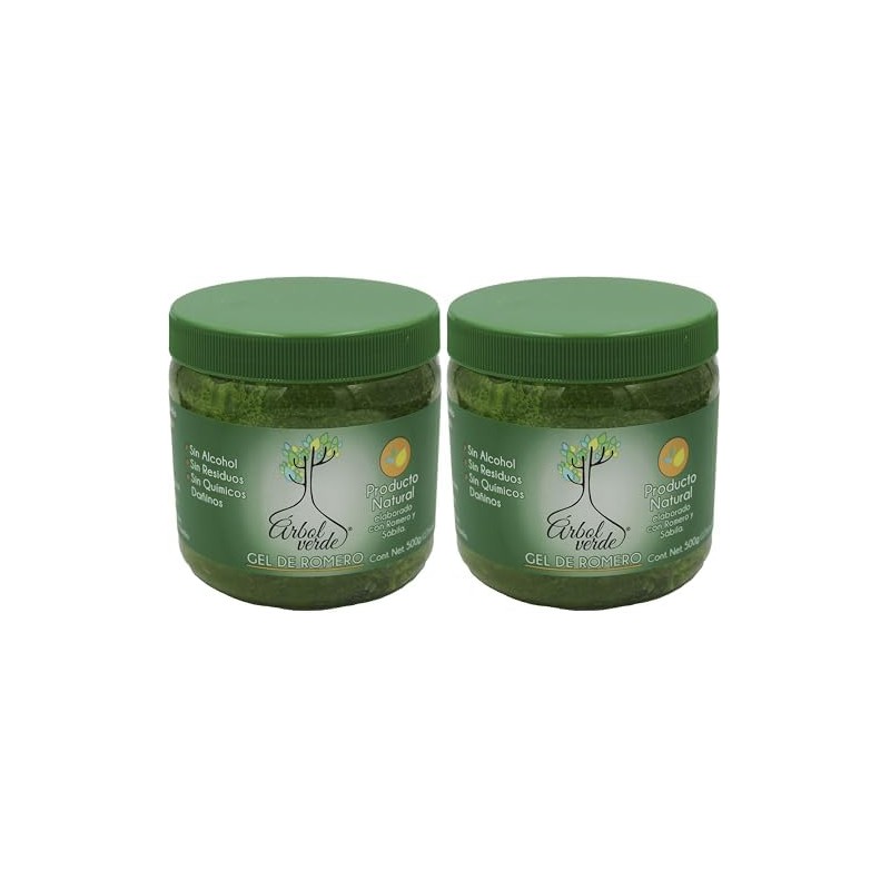 Gel fijador de cabello a base de Romero y SÃƒ¡bila