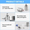 2Pcs Water Float Valve for Water Tank, Aquapulse Automatic Water