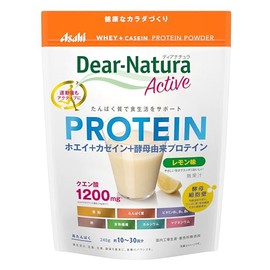 ディアナチュラアクティブ ホエイ+カゼインプロテイン レモン味 240g
