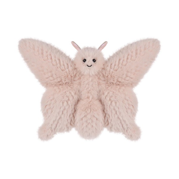 Apricot Lamb Butterfly Plush Stuffed Animals for Kids, Soft Cute