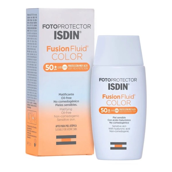 Isdin Foto Fusion Fluid Color 50+ X 50 Ml.
