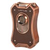 Lotus Emperor Table Cigar Lighter with Quad Wind-Resistant Torch Flames,