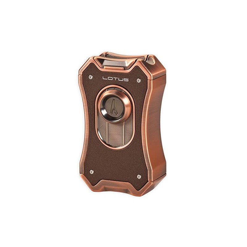 Lotus Emperor Table Cigar Lighter with Quad Wind-Resistant Torch Flames,