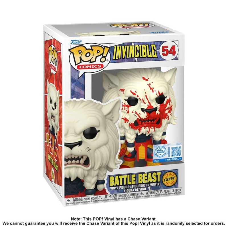 Funko Pop! Comics: Invincible - Battle Beast (Special Edition) #54
