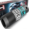 Aiourx 1/2" Drive Impact Socket, 13 mm Deep Socket, Metric,