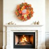 Fall Wreaths for Front Door 24" Autumn Harvest Wreath with
