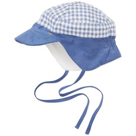 Sterntaler Boys Bear Reversible Slouch Beanie, Blue (Midnight Blue 366)