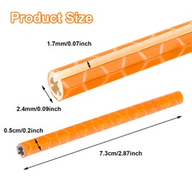 Abeillo Pack of 72 Colourful Bicycle Spoke Reflectors, 360° Visibility Reflectors for Bicycle, Spoke Reflectors for Common Spoke Wheels, Bicycle Reflector for Night Riding, Easy Installation