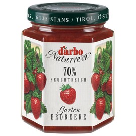 Dalbo Double Fruit Garden Strawberry Jam, 7.1 oz (200 g)