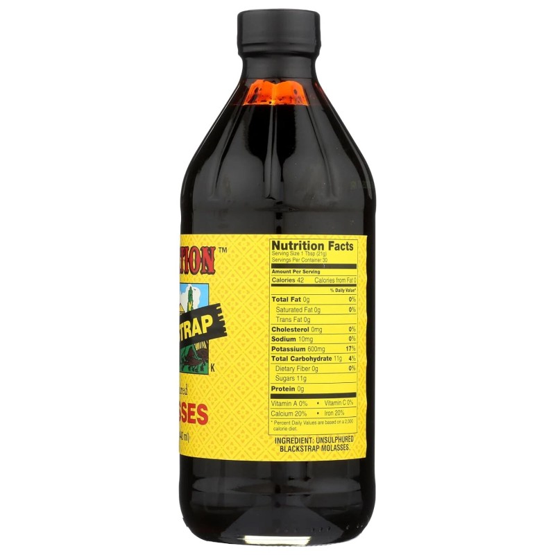 Plantation Blackstrap Molasses UNSULPHERED 15 Oz PK-1 Buy More FREE