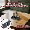 XIYING Kitchen Plinth Clips, Pack of 6 kickboard Clips with