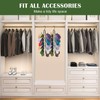 Hat Organizer for Closet, Collapsible Metal Caps Rack with 10