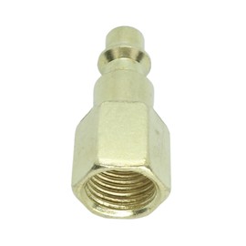 CDQBWKJGFJ 10 Pcs Brass 1/4 Inch NPT Brass Female Air Hose Quick Connect Adapter,Air Coupler and Plug Kit,Air Compressor Fittings