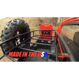 Hornet Outdoors Polaris Diamond Plate  Black Powder Coat Aluminum Tool Box Medium 24 inch