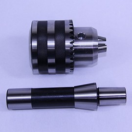 All Industrial 3/4 JT3 Heavy Duty Drill Chuck Key Keyed & 3JT-R8 Shank Arbor