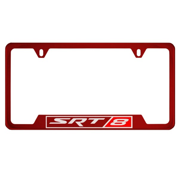 MVP Red License Plate Frame For SRT8 SRT-8