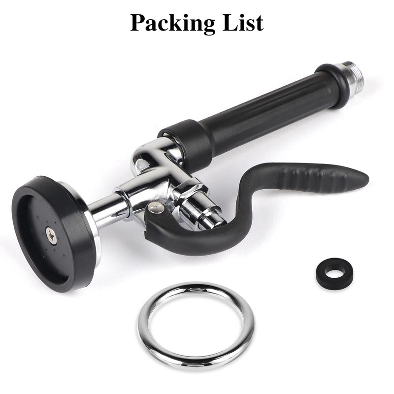 KWODE Pre-Rinse Spray Valve Commercial Kitchen Sink Faucet Sprayer Head