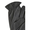 camel active Men's Leather Gloves with Screen Tab Function, Asphalt,