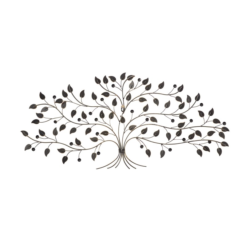 Deco 79 Metal Tree Wall Decor, 35" x 2" x
