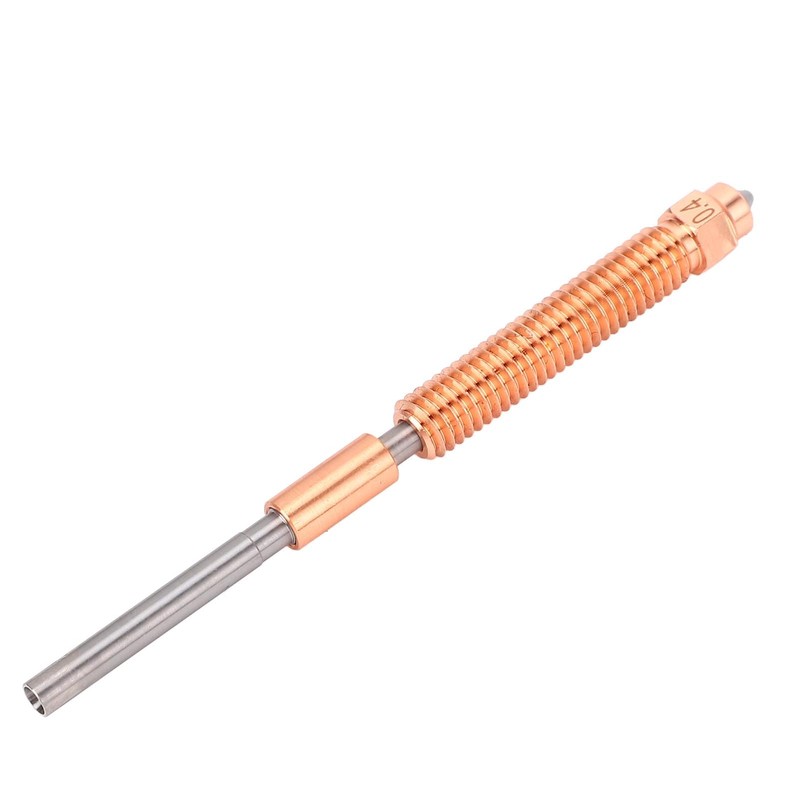 Quick Swap Nozzle with TI Alloy Heat Width Integrated Nozzle