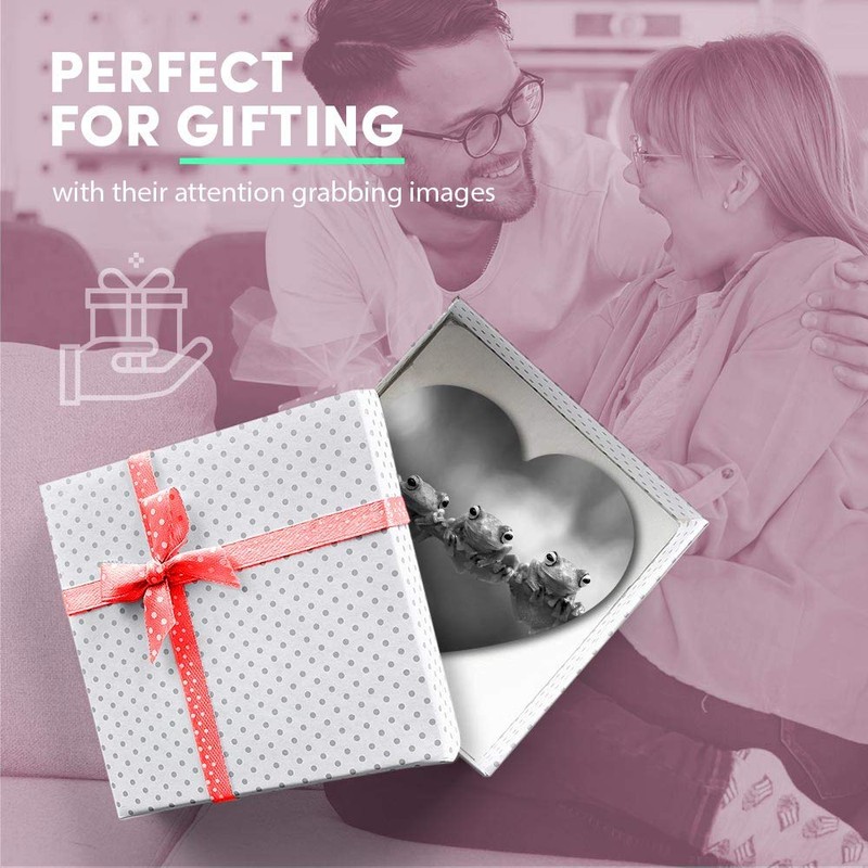 1 x Heart MDF Magnets - Tree Frogs Java Flying