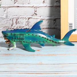 Sea Animal Model Set with Environmental ABS Materials, Lifelike Appearance, M-1332 Monster Fish (Mouth Can Open and ) Monster Fish