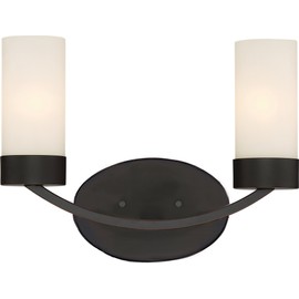 Nuvo 60/6322 Two Light Vanity, 2, Bronze/Dark