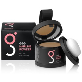 Get Back Gorgeous Hairline Powder - Dark Blonde, Instantly Conceals Hair Loss, Root Touch Up Powder, Hair Toppers for Women & Men, Hair Fibers for Thinning Hair, 48 Hour Formula, Stain-Proof