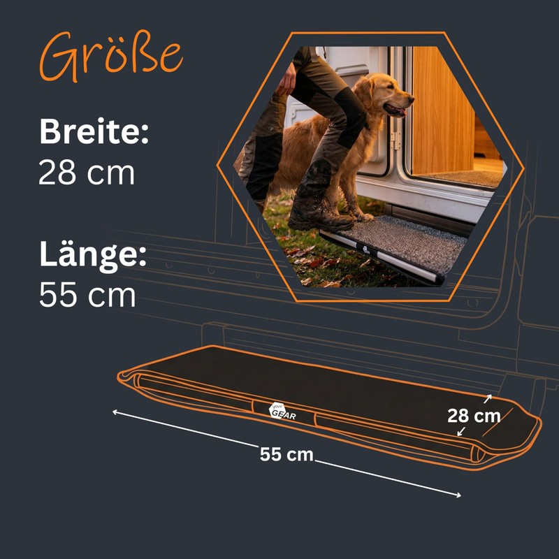 your GEAR Mantua Step Mat for Motorhome & Caravan -