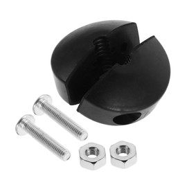 Operitacx 2 Stück Schlauchaufroller Druckluftstopper Kordelstopper Kabel Ballstopper Luftschlauchstopper Rohr Wasserstopper Set Gummi Schwarz