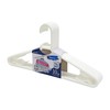 Towa Sangyo Laundry Hangers Neosul Laundry Hangers, White, Approx. 16.1