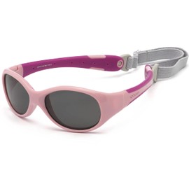 KOOLSUN - Flex - Children's Sunglasses - Pink Sachet Orchid - 3-6 Years - UV400 - Category 3