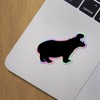 Holographic Decal Stickers of Hungry Hippo Premium Waterproof Vinyl Decal